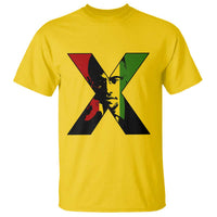 Malcolm X T Shirt African American Heritage Gift - Wonder Print Shop