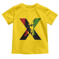 Malcolm X Toddler T Shirt African American Heritage Gift - Wonder Print Shop