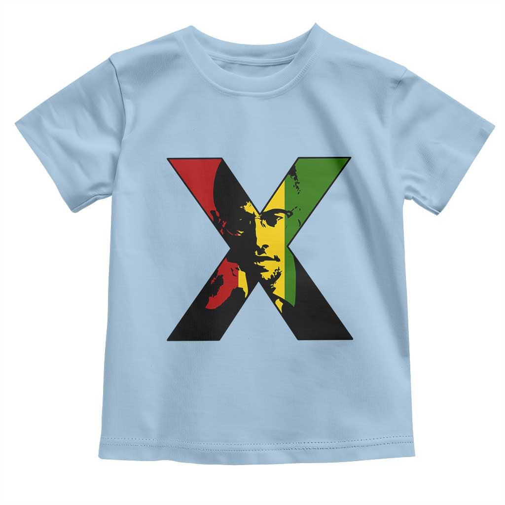 Malcolm X Toddler T Shirt African American Heritage Gift - Wonder Print Shop