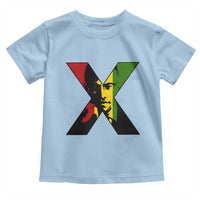 Malcolm X Toddler T Shirt African American Heritage Gift - Wonder Print Shop