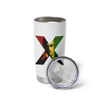 Malcolm X Tumbler Cup African American Heritage Gift - Wonder Print Shop