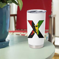 Malcolm X Tumbler Cup African American Heritage Gift - Wonder Print Shop