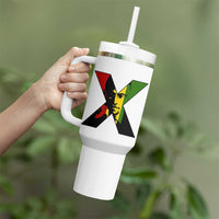 Malcolm X Tumbler With Handle African American Heritage Gift - Wonder Print Shop