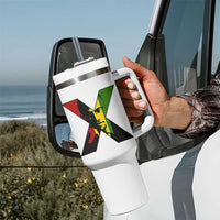 Malcolm X Tumbler With Handle African American Heritage Gift - Wonder Print Shop
