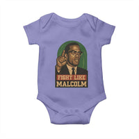 Fight Like Malcolm X Baby Onesie Black History Month Inspirational Gift - Wonder Print Shop