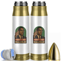 Fight Like Malcolm X Bullet Tumbler Black History Month Inspirational Gift - Wonder Print Shop