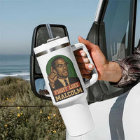 Fight Like Malcolm X Tumbler With Handle Black History Month Inspirational Gift - Wonder Print Shop