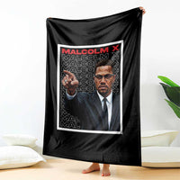 Malcolm X Legend Throw Blanket African American Activist Legacy - Wonder Print Shop