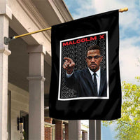 Malcolm X Legend Garden Flag African American Activist Legacy - Wonder Print Shop