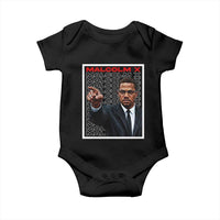 Malcolm X Legend Baby Onesie African American Activist Legacy - Wonder Print Shop