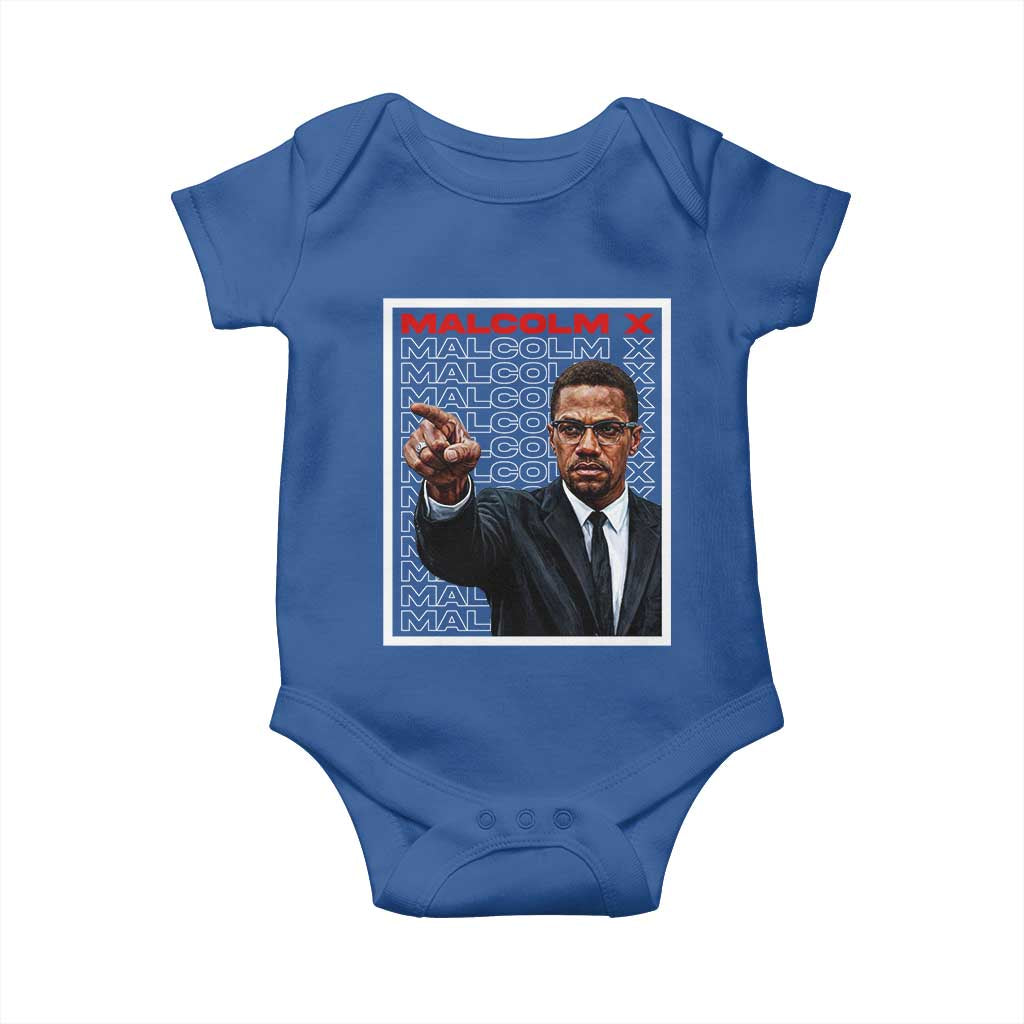 Malcolm X Legend Baby Onesie African American Activist Legacy - Wonder Print Shop