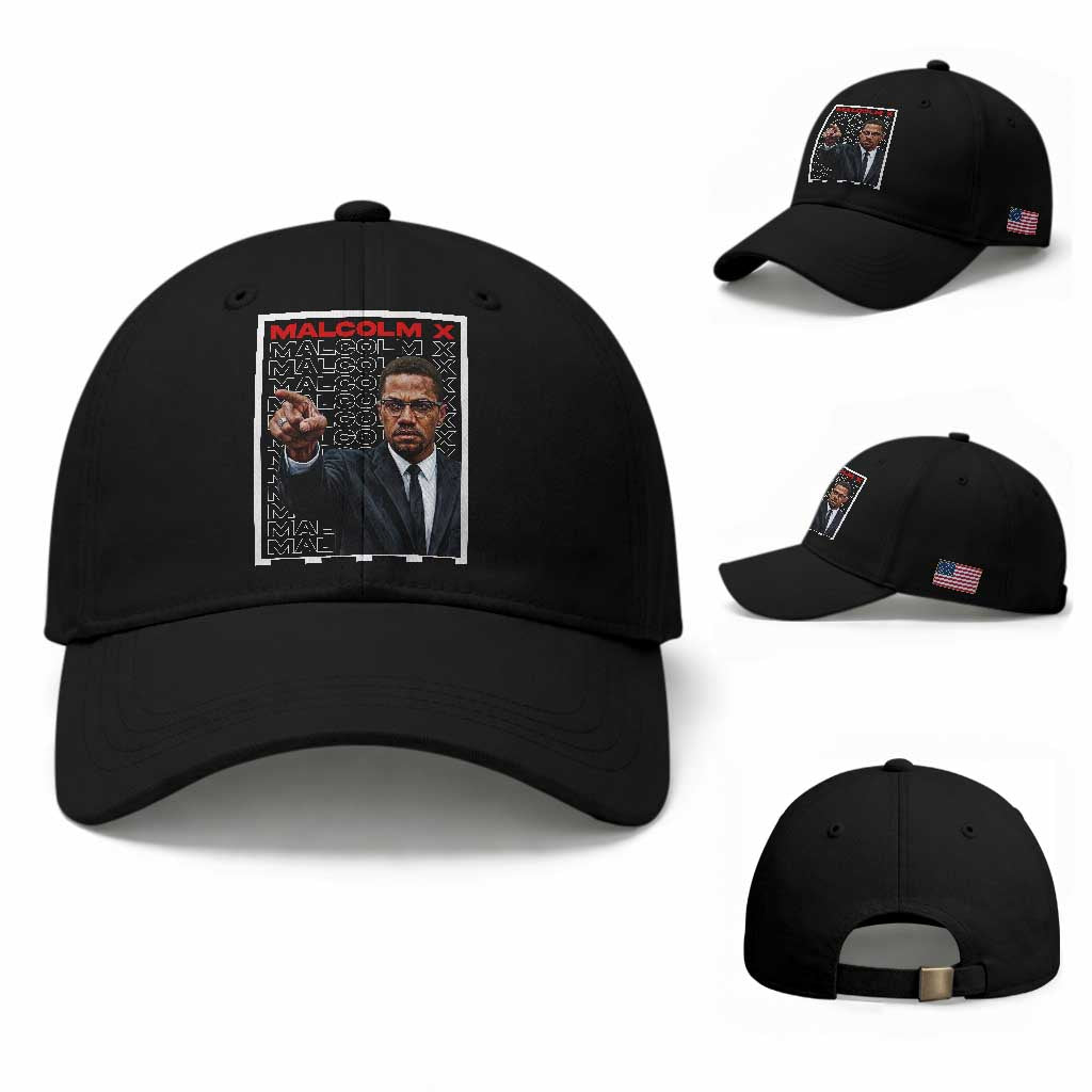 Malcolm X Legend Baseball Cap African American Activist Legacy