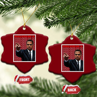Malcolm X Legend Ceramic Ornament African American Activist Legacy - Wonder Print Shop
