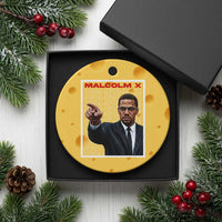 Malcolm X Legend Ceramic Ornament African American Activist Legacy - Wonder Print Shop