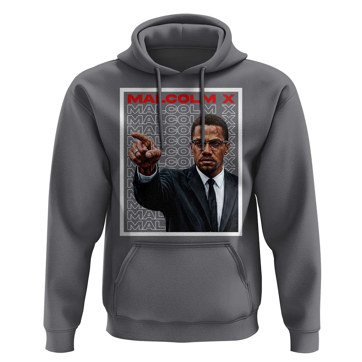 Malcolm X Legend Hoodie African American Activist Legacy - Wonder Print Shop