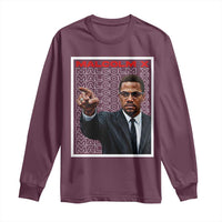 Malcolm X Legend Long Sleeve Shirt African American Activist Legacy - Wonder Print Shop