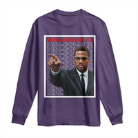 Malcolm X Legend Long Sleeve Shirt African American Activist Legacy - Wonder Print Shop