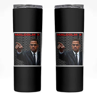 Malcolm X Legend Skinny Tumbler African American Activist Legacy - Wonder Print Shop