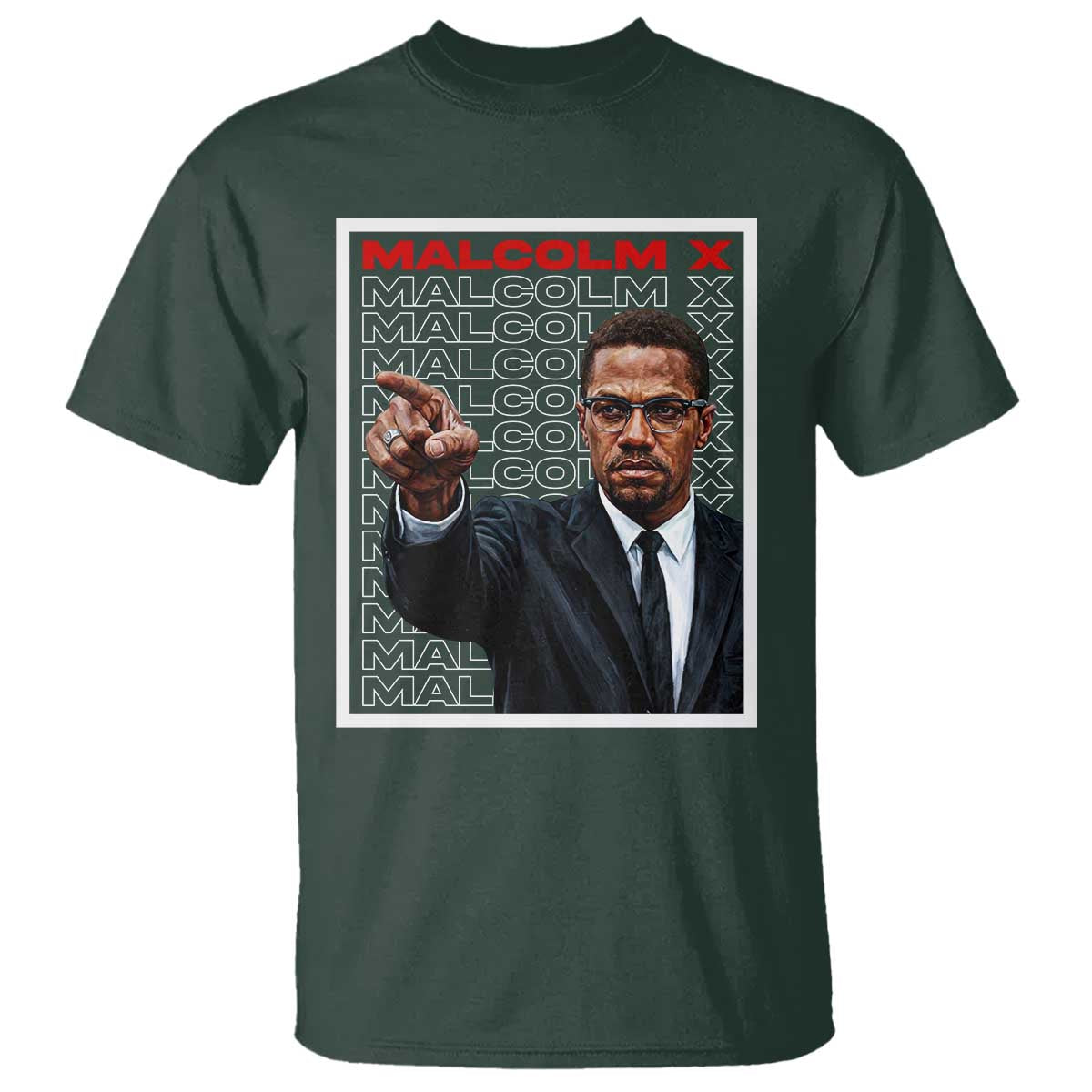 Malcolm X Legend T Shirt African American Activist Legacy - Wonder Print Shop