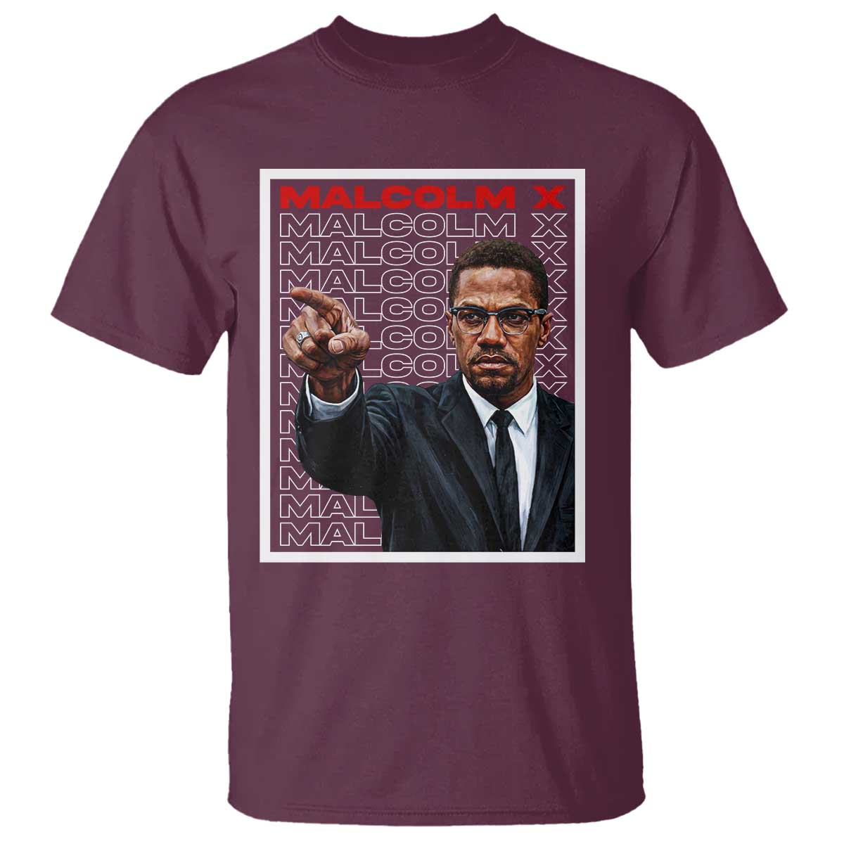 Malcolm X Legend T Shirt African American Activist Legacy - Wonder Print Shop