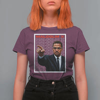 Malcolm X Legend T Shirt For Women African American Activist Legacy - Wonder Print Shop