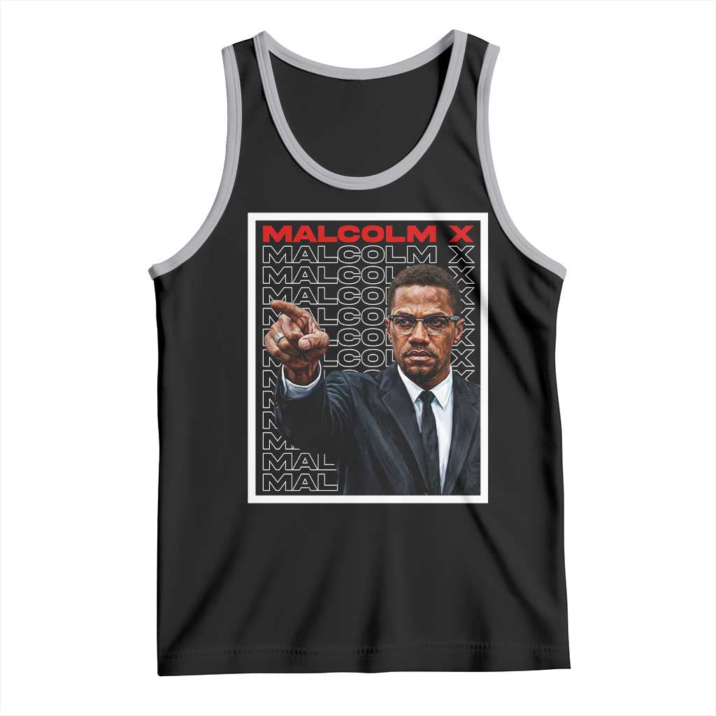 Malcolm X Legend Tank Top African American Activist Legacy - Wonder Print Shop