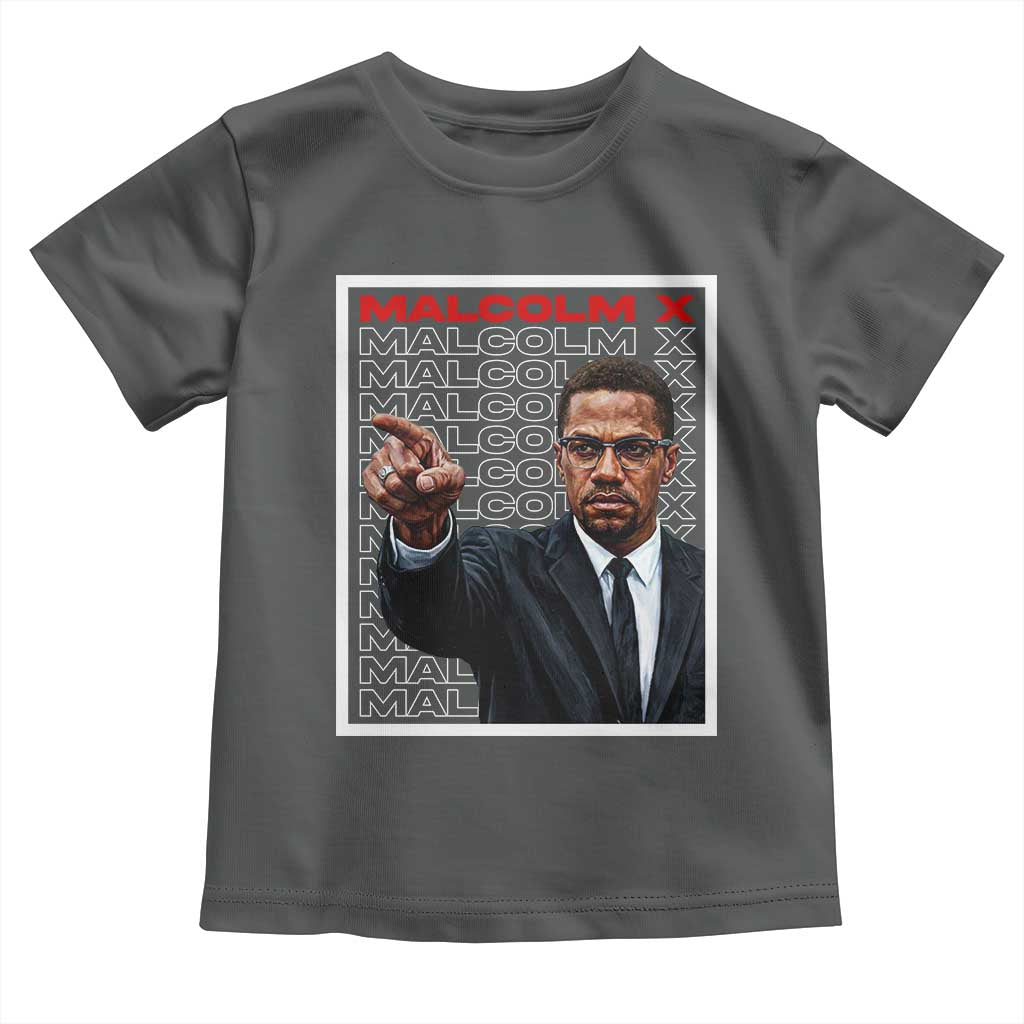 Malcolm X Legend Toddler T Shirt African American Activist Legacy - Wonder Print Shop