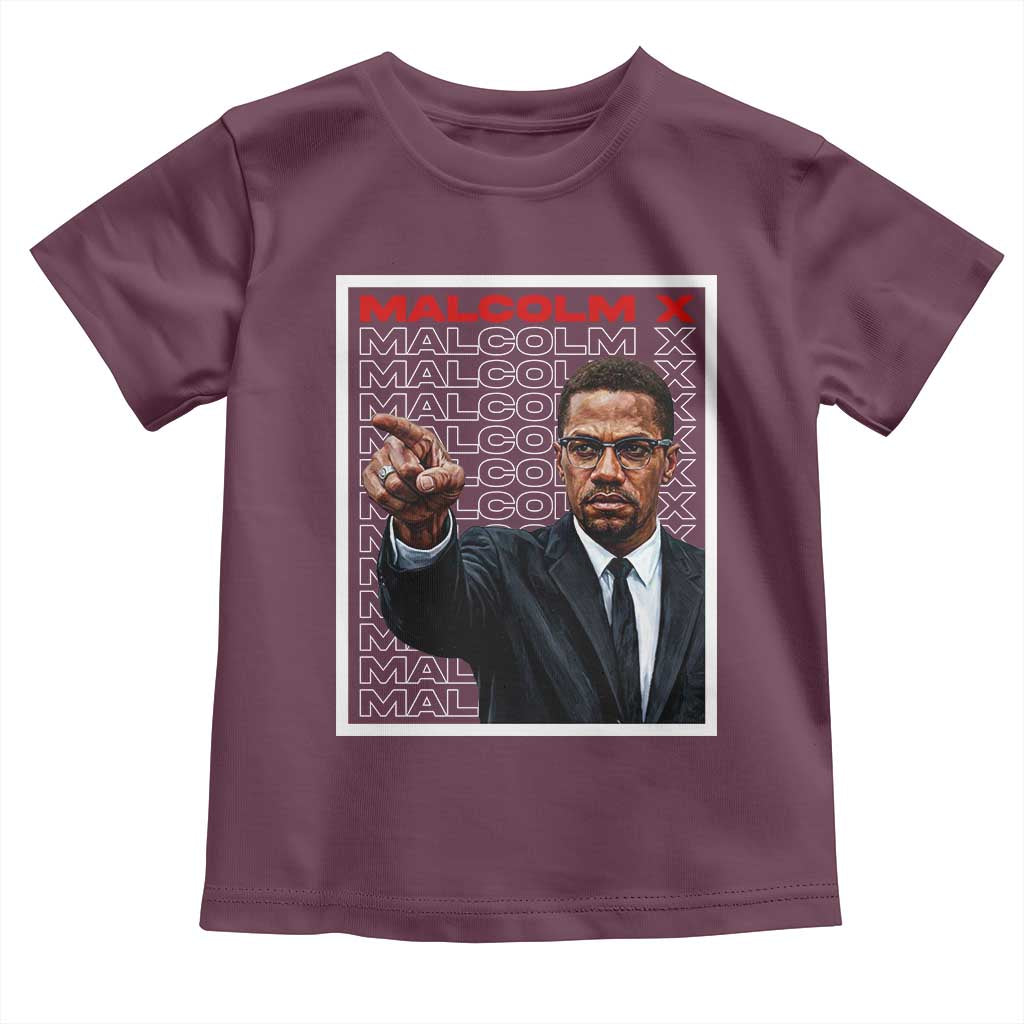 Malcolm X Legend Toddler T Shirt African American Activist Legacy - Wonder Print Shop
