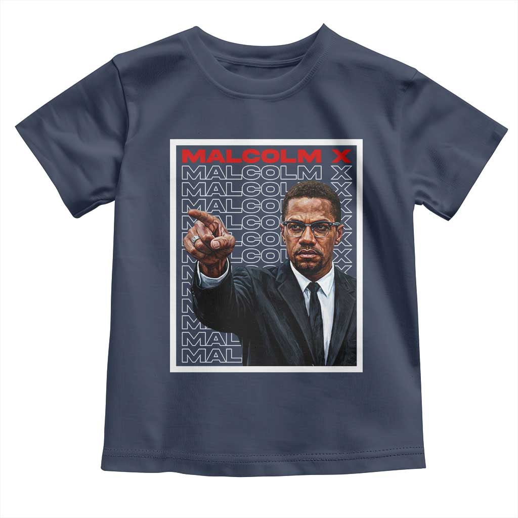 Malcolm X Legend Toddler T Shirt African American Activist Legacy - Wonder Print Shop