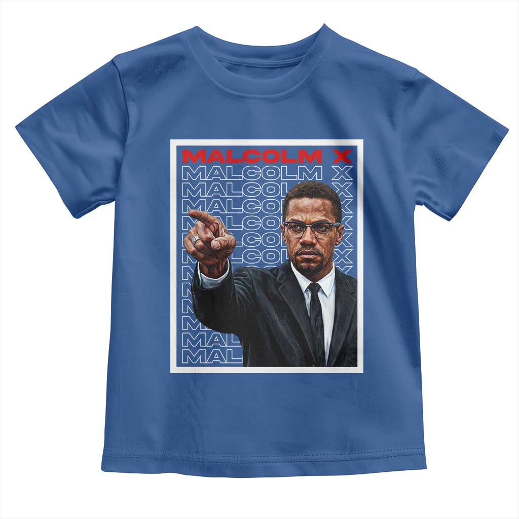 Malcolm X Legend Toddler T Shirt African American Activist Legacy - Wonder Print Shop