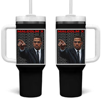 Malcolm X Legend Tumbler With Handle African American Activist Legacy - Wonder Print Shop