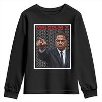 Malcolm X Legend Youth Sweatshirt African American Activist Legacy - Wonder Print Shop