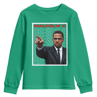 Malcolm X Legend Youth Sweatshirt African American Activist Legacy - Wonder Print Shop
