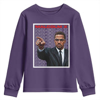 Malcolm X Legend Youth Sweatshirt African American Activist Legacy - Wonder Print Shop