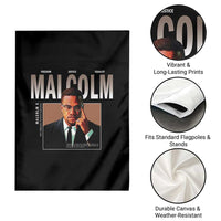 Black History Hero Malcolm X Garden Flag Stumbling Is Not Falling TS12