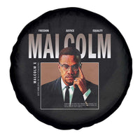 Black History Hero Malcolm X Spare Tire Cover Stumbling Is Not Falling TS12