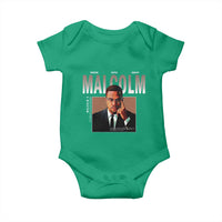 Black History Hero Malcolm X Baby Onesie Stumbling Is Not Falling TS12
