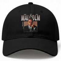 Black History Hero Malcolm X Baseball Cap Stumbling Is Not Falling
