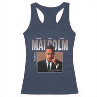 Black History Hero Malcolm X Racerback Tank Top Stumbling Is Not Falling TS12