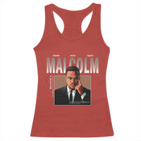 Black History Hero Malcolm X Racerback Tank Top Stumbling Is Not Falling TS12