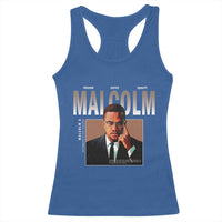 Black History Hero Malcolm X Racerback Tank Top Stumbling Is Not Falling TS12