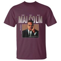 Black History Hero Malcolm X T Shirt Stumbling Is Not Falling TS12