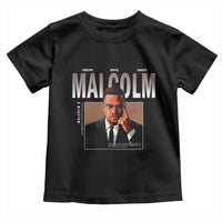 Black History Hero Malcolm X Toddler T Shirt Stumbling Is Not Falling TS12