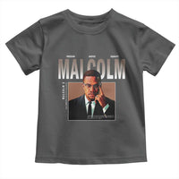 Black History Hero Malcolm X Toddler T Shirt Stumbling Is Not Falling TS12