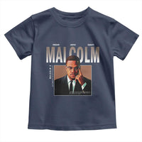 Black History Hero Malcolm X Toddler T Shirt Stumbling Is Not Falling TS12
