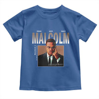Black History Hero Malcolm X Toddler T Shirt Stumbling Is Not Falling TS12