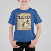 Malcolm X Historical Newspaper T Shirt For Kid Stumbling Is Not Falling Black History TS12