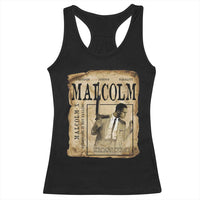 Malcolm X Historical Newspaper Racerback Tank Top Stumbling Is Not Falling Black History TS12