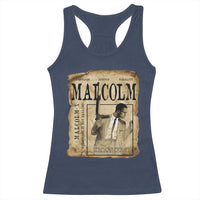Malcolm X Historical Newspaper Racerback Tank Top Stumbling Is Not Falling Black History TS12