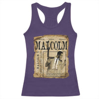 Malcolm X Historical Newspaper Racerback Tank Top Stumbling Is Not Falling Black History TS12
